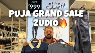 ZUDIO PUJA GRAND SALE 2024  BEST NEW COLLECTION  BEST SHOES  BEST TSHIRT  GARIAHAT [upl. by Nahk532]