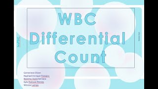 WBC Diff Count [upl. by Pitchford]