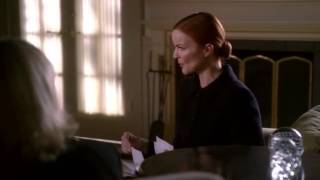 Desperate Housewives 2x01 Bree vs Phillis Rex Funeral [upl. by Ambie]