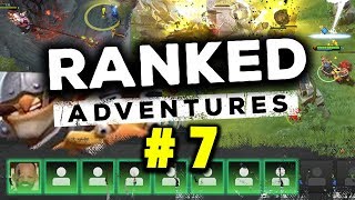 RANKED ADVENTURES 7  TECHIES DOTA 2 [upl. by Valonia327]