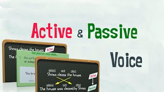 Active and Passive Voice  Learn English  EasyTeaching [upl. by Esinek]