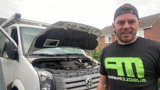 VW Crafter Timing Belt Snapped How To Repair [upl. by Biegel279]