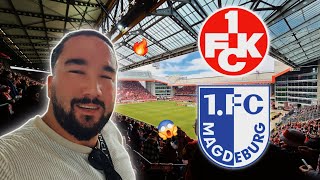 AUFHOLJAGD FAST PERFEKT 😱🔥 1 FC Kaiserslautern vs 1 FC Magdeburg  Stadionvlog 🏟⚽️ [upl. by Duester]