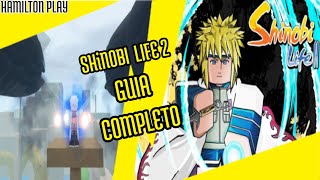 GUIA COMPLETO DO NOVO JOGO  SHINOBI LIFE 2  ROBLOX [upl. by Anemij]