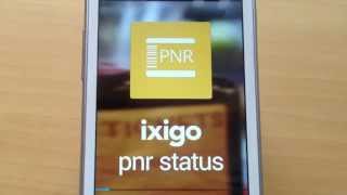 ixigo pnr status app demo  check irctc amp flight pnr status [upl. by Tamiko]