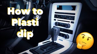 HOW TO PLASTI DIP YOUR INTERIOR [upl. by Atteras]