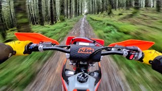 KTM EXC 150 OFF ROAD TEST [upl. by Darej646]