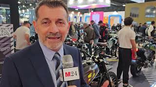 Ennio Marchesin  Swm motorcycles  Eicma 2024 [upl. by Olav333]