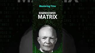 Eisenhower Matrix Master Time Management [upl. by Micki]