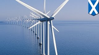 Worlds largest floating offshore wind farm to be built off the coast of Scotland  TomoNews [upl. by Lonee]