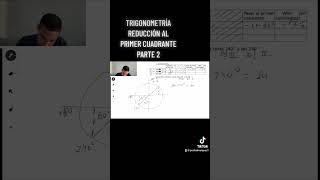 Trigonometría Reducción al Primer Cuadrante Parte 2  ProfeDMarquez [upl. by Glennon]