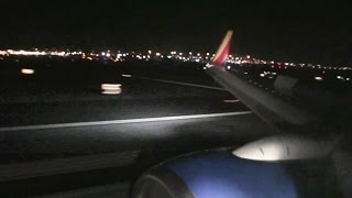 Extremely Soft HD Boeing 737 Night Landing In Philadelphia On Board Southwest Airlines [upl. by Ydarb75]