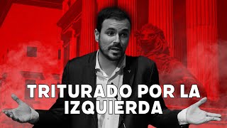 Alberto Garzón triturado por la izquierda al querer trabajar para un lobby [upl. by Kcim]