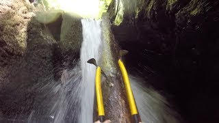 ⚠️ Franchissement De Cascade aux PIOLETS La Belle Truite Zébrée des Gorges en Pêche No Kill [upl. by Aranahs]