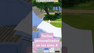 ¿Cómo subir y bajar el techo libremente en lossims4 💖 cozygames videogames trucossims4 [upl. by Nesbitt]