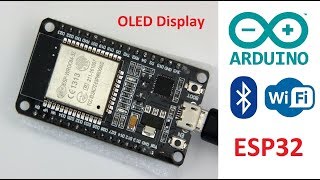 ESP32 Tutorials with Arduino IDE 5  OLED Display Türkçe [upl. by Nomae]