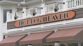 Hot Dog Heaven restaurant reopens in Amherst after 2020 fire [upl. by Naes]