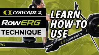 Correct Rowing Machine Technique Improve Your Rowing  Concept2 [upl. by Stanfield]