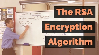 The RSA Encryption Algorithm 1 of 2 Computing an Example [upl. by Eanerb]