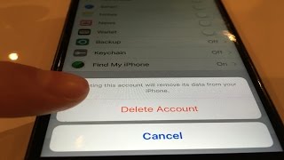 Delete iCloud account without Password  any iOS version  iPhone 8 7 6S 5S 5 4S 4 [upl. by Aihseuqram260]