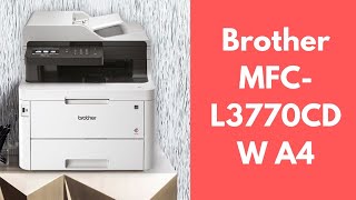 Brother MFC L3770CDW A4 [upl. by Alemak389]