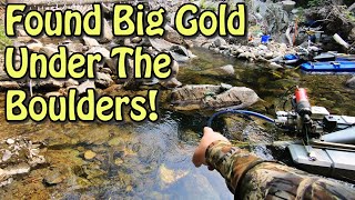 Tons of Big Gold Under The Boulders [upl. by Lennaj]