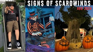 SCarowinds is creeping into Carowinds Charlotte NC August 2024 [upl. by Genna]