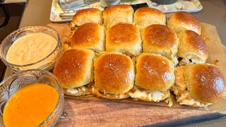 Quick amp Easy Cheeseburger Sliders 🍔❤️ [upl. by Kilah]