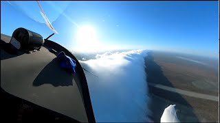 Our second day flying the Morning Glory Cloud from Burketown in the Gulf of Carpentaria [upl. by Avner]