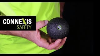 HAIX  CONNEXIS Safety  Übungen mit CONNEXIS BLACKROLL® Faszienball [upl. by Ragde857]