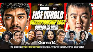 Gukesh is the World Champion  Game 14  World Championship 2024  FtVishy Vidit Suhani Samay [upl. by Hotchkiss]