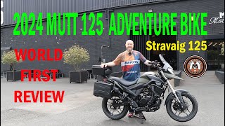 2024 MUTT 125 Adventure bike WORLD FIRST REVIEW [upl. by Eustazio982]