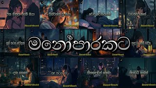 Manoparakata මනෝපාරකට තනියෙන් අහන්න සුපිරිම  Sinhala New Songs Collection  Slowed and Reverb [upl. by Ahsahtan]