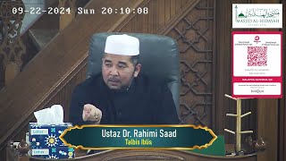 LIVE Kuliah Maghrib oleh Ustaz Dr Rahimi Saad [upl. by Suiratnod]