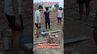 Best GTO Preparation Course for SSB Interview  Hosla Academy ssb gto afsb [upl. by Erdnoed]