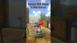 Green Hill Zone In Mario Kart 8 Deluxe [upl. by Dallas]