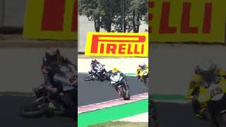 Remy Gardner and Garrett Gerloff Superpole Race chash 💥  2024 EmiliaRomagnaWorldSBK 🇮🇹 [upl. by Dorn]