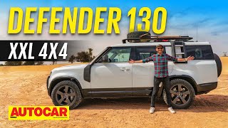 2023 Land Rover Defender 130 review  Worth the stretch  First Drive  Autocar India [upl. by Acima]