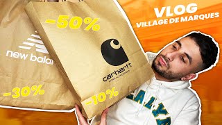 VLOG ACHATS SOLDES AU VILLAGE DE MARQUES Carhartt New Balance [upl. by Staffard545]