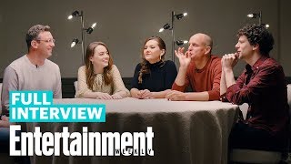 Zombieland Double Tap Roundtable With Emma Stone Woody Harrelson amp More  Entertainment Weekly [upl. by Wernick]