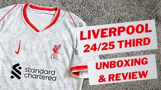 Liverpool 202425 Third shirt DriFIT ADV Unboxing amp Review [upl. by Ierdna6]