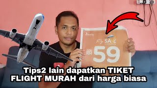 Cara beli tiket flight murah AirAsia MAS Malindo Firefly [upl. by Ifok931]