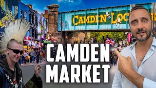 Camden Market London  Ultimate Camden Town Travel Guide Vlog 2024 [upl. by Kcyred]