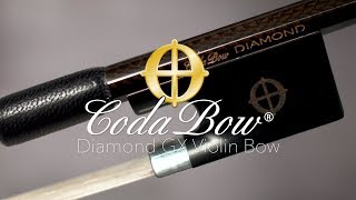 Codabow Diamond GX Violin Bow  Gear4music demo [upl. by Acisej497]