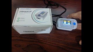 Choicemmed Pulse Oximeter MD300CN330 review  Pulse blood Oxygen SPO2 PI amp PR Measurement [upl. by Michaeline]