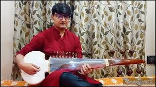 Piyu Bole  Pareneeta  Sonu Nigam Shreya Ghoshal  Sarod Cover Arko Sen [upl. by Anaj]