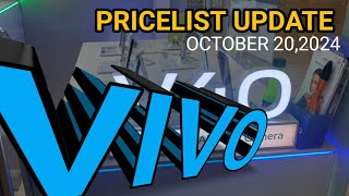 VIVO PRICES UPDATE V405GV40lite5GV30e5Gv305GY03Y18y28Y100 [upl. by Aihsi]