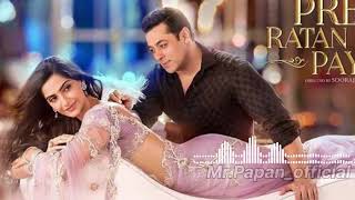 Aaj Unse Milna Hai Full Song with LYRICS Prem Ratan Dhan Payo  Salman Khan Sonam Kapoor bollywood [upl. by Griseldis96]