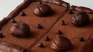 The Most Delicious Chestnut Cake 🌰🎂 Easy Chestnut Cake Recipe 🤤 [upl. by Lipcombe]