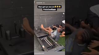 Stefon Diggs fell off the pilates machine 🤣 via tankdellIG [upl. by Tnecnivleahcim]